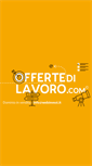 Mobile Screenshot of offertedilavoro.com